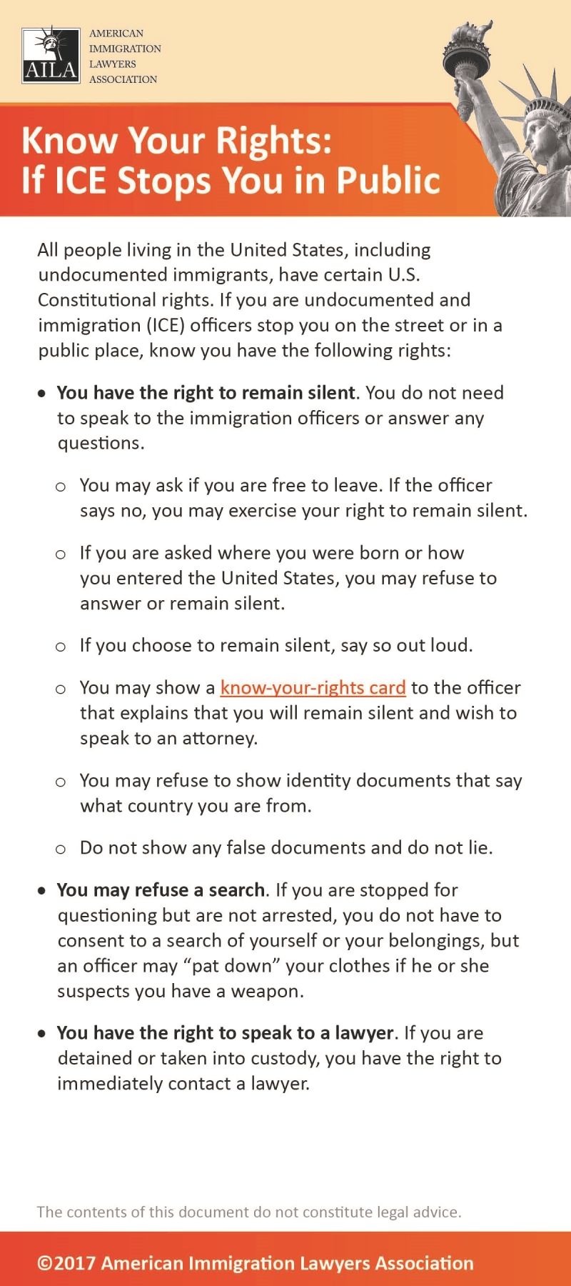 Know Your Rights: If ICE Stops You in Public